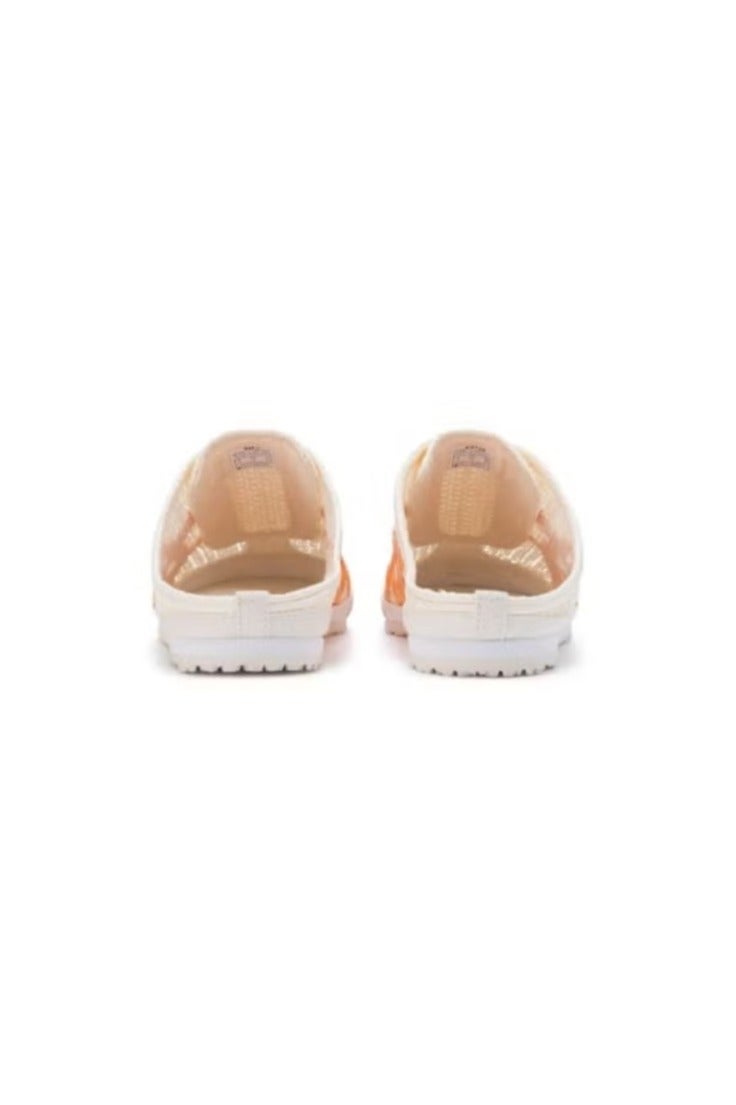 Onitsuka Tiger MEXICO 66 SABOT Summer Casual Slide Sandals - Beige/Orange/Red - Image 4
