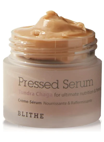 Blithe Pressed Serum Tundra Chaga, 27ml - Korean Skin Care, Anti Wrinkle, Calming & Hydrating, K beauty, Skin Brightening Facial Care, Natural Ingredients with Chaga Mushroom Extract, All Skin Types