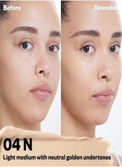 Kosas Kosas Revealer Super Creamy & Brightening Concealer with Caffeine & Hyaluronic Acid, Tone 04 N - Light Medium With Golden Undertones 5g - Medium to Full Coverage  - Image 2