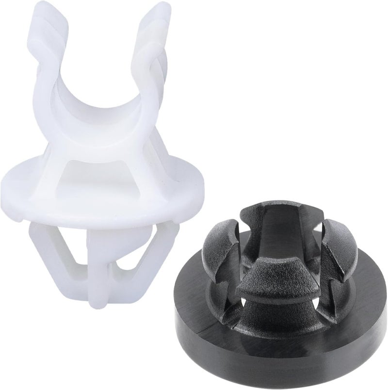 OAUTOO 10pcs Hood Prop Rod Holder Clip & Grommet Set - Image 1