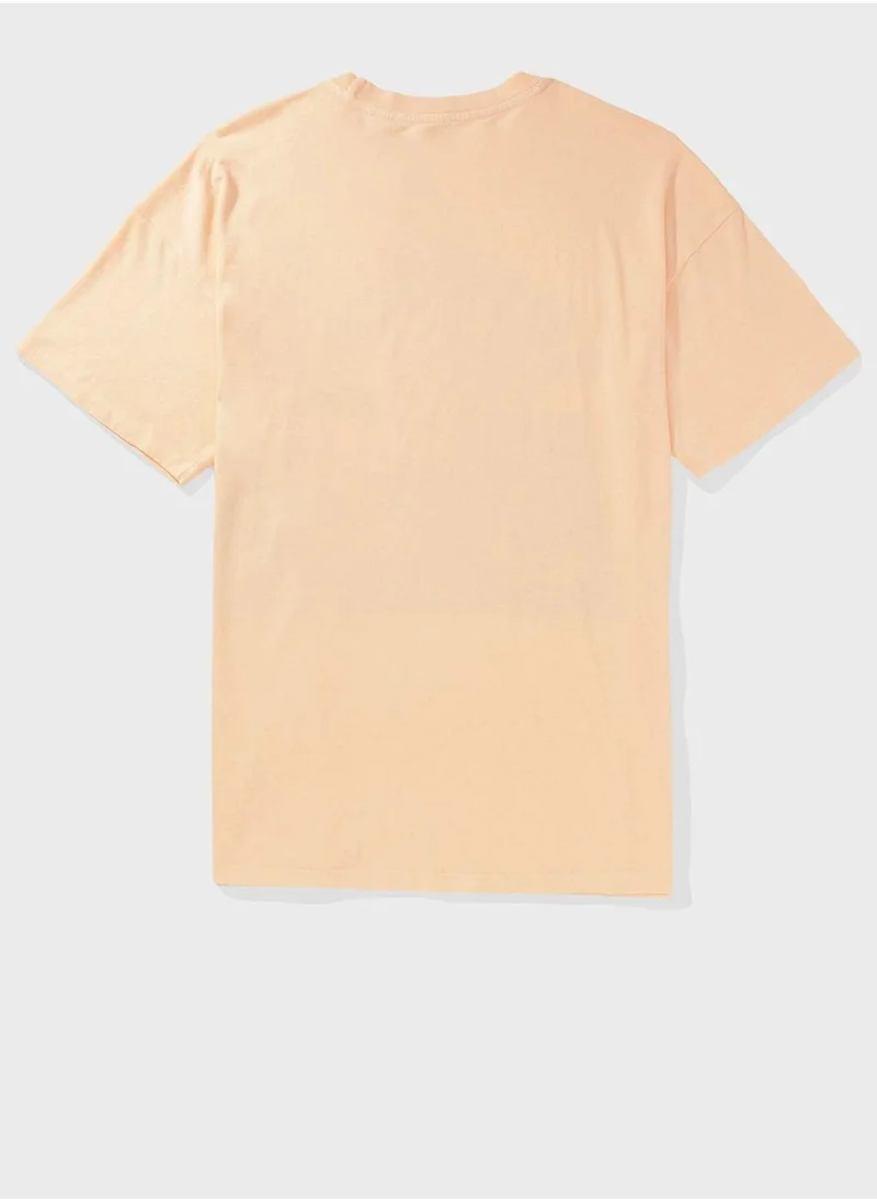 American Eagle Graphic Crew Neck T-Shirt
