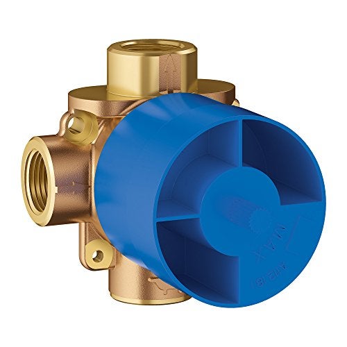 Grohe 29901000 Non Rapido 2Way Diverter RoughIn Valve Starlight Chrome - Image 3