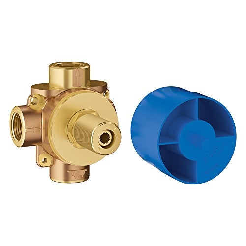 Grohe 29901000 Non Rapido 2Way Diverter RoughIn Valve Starlight Chrome - Image 1