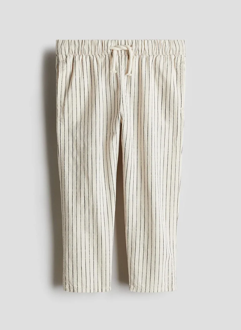 اتش اند ام Linen-Blend Trousers