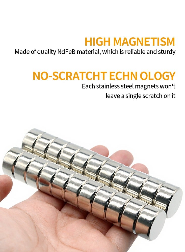 4Pcs 20mm x 10mm N35 NdFeB Round Magnet Super Powerful Neodymium Magnets  Strong Permanent Magnetic Imanes Disc 0.79x0.39inch - Image 3