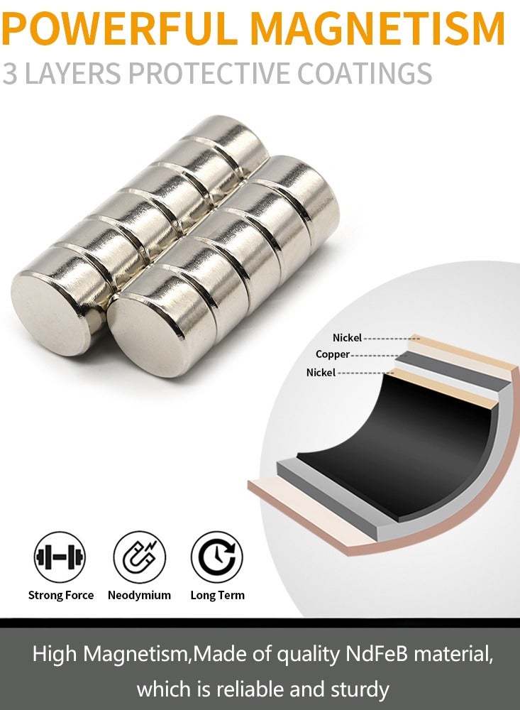 4Pcs 20mm x 10mm N35 NdFeB Round Magnet Super Powerful Neodymium Magnets  Strong Permanent Magnetic Imanes Disc 0.79x0.39inch - Image 4