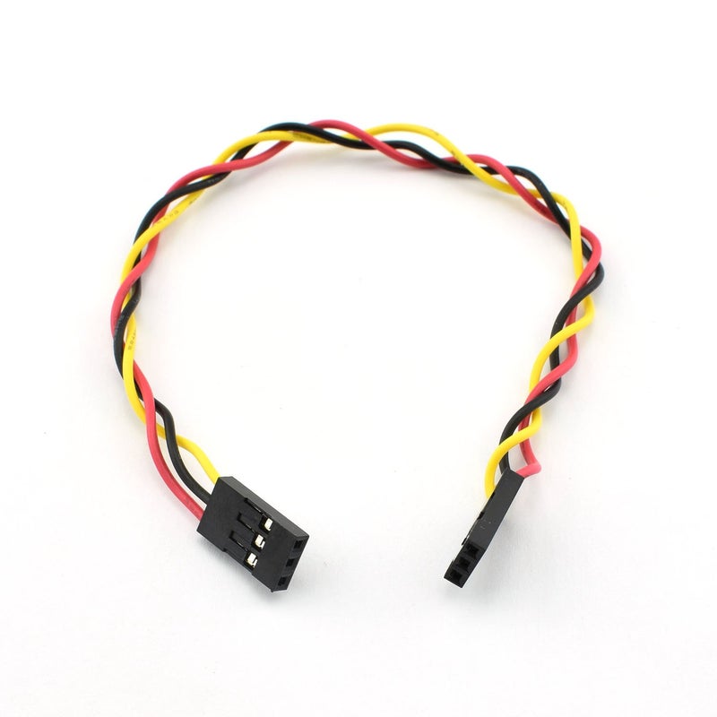 ZYAMY 10PCS 3P Line 3P Pins 2.54mm Pitch Female to Female Cable Connector Multicolor Jumper Wire for Breadboard 20CM - Image 2