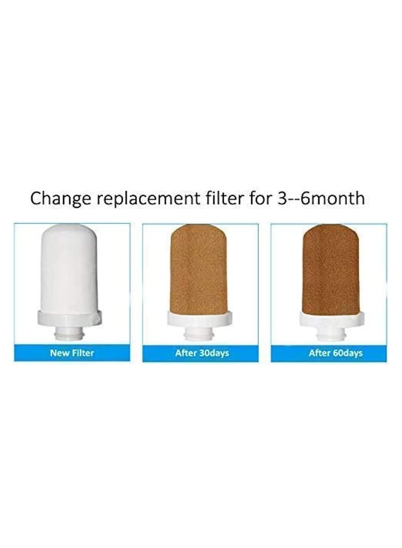 Faucet Water Purifier with Ceramic Cartridge, Hi-Tech Ceramic Filter for Water Purification, Kitchen & Bathroom Faucet Filter, Multi-Colored & White Tap Water Purifier, Plastic Faucet Filter, Tap Water Filter - Image 3