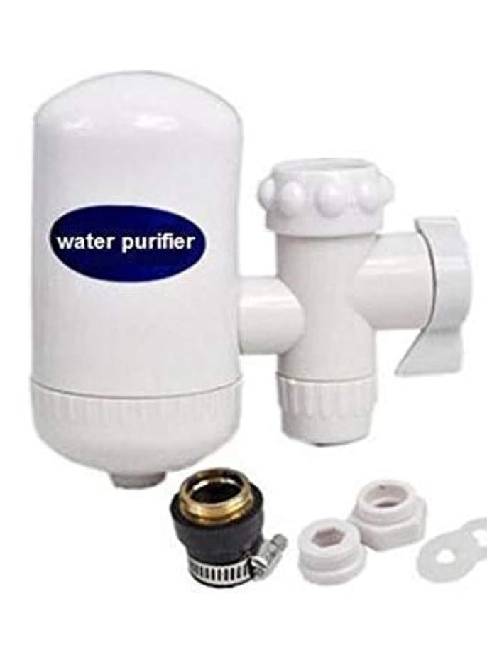 Faucet Water Purifier with Ceramic Cartridge, Hi-Tech Ceramic Filter for Water Purification, Kitchen & Bathroom Faucet Filter, Multi-Colored & White Tap Water Purifier, Plastic Faucet Filter, Tap Water Filter - Image 2