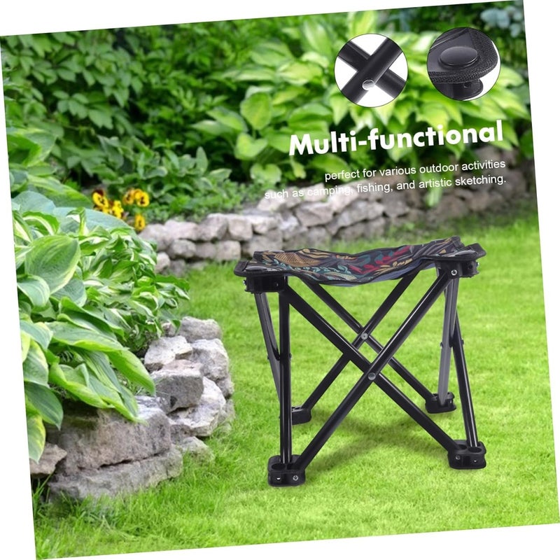 Lightweight Portable Folding Stool Sketching Chair Camping Bench Sturdy Multi-Purpose - Image 4
