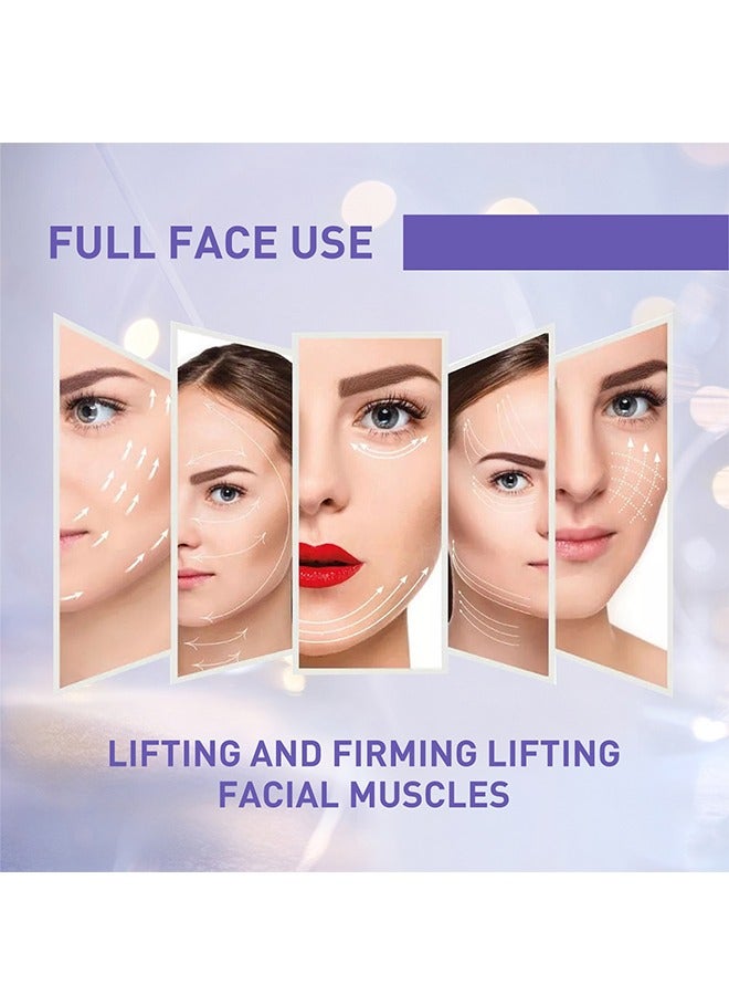 40 Pieces Face Lift Tapes Face Lifting Patch Invisible V-line Face lift Sticker Neck and Eye Makeup Lift Strips Waterproof Elasticity Double Chin Lift Patch for Women Girls - Image 4