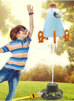 GROIC Water Rocket Sprinkler Toy, Launcher, Launcher Kit, Outdoor Toys, STEM Educational Toy Learning and Childhood Development Toys  - Image 3