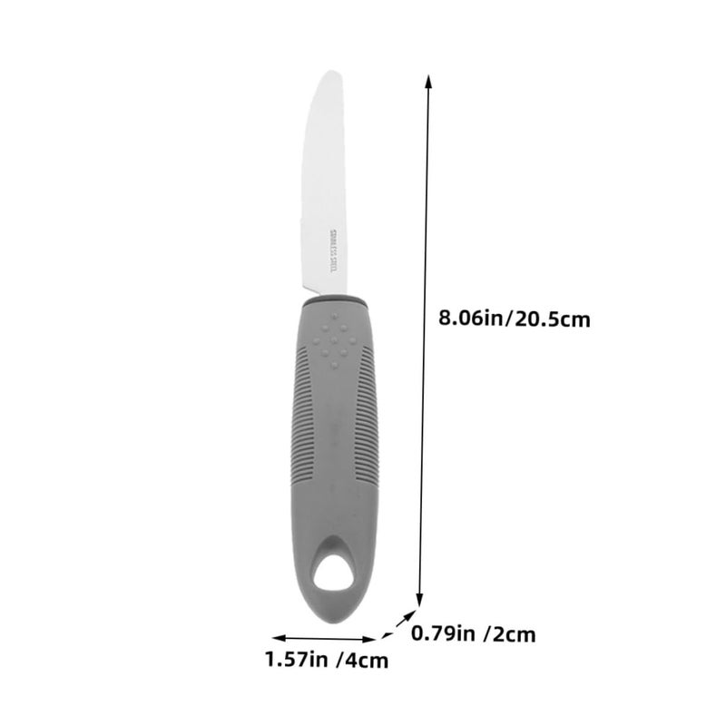 Beaupretty Adaptive Eating Utensils For Elderly Easy Clean Ergonomic Comfort Grip Self Feeding Aid - Image 3