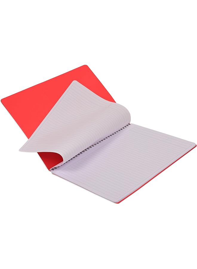 erorex University Book Spiral Pp Neon Soft Cover 1 Subject A4 Size 210X297Mm 40 Sheets Red Color Fsub1Sppre - Image 2