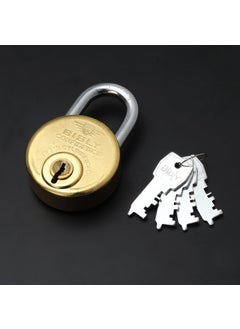 AUTHENTIC AK BEBLY Industries Confidence Brass 68 MM Padlock with 4 Keys  - Image 5