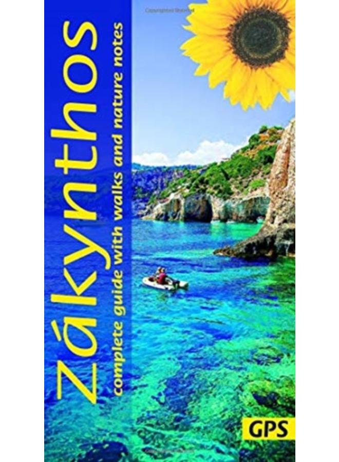Zakynthos : 4 car tours, nature notes, 22 long and short walks with GPS 