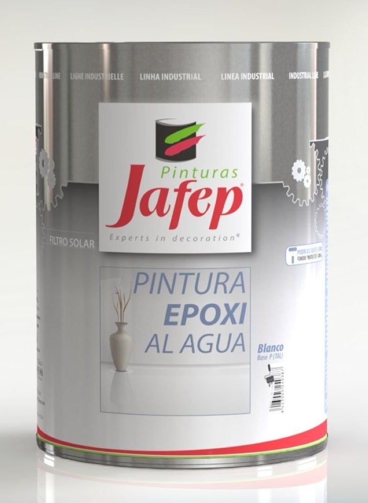 Jafep Waterbased Epoxy Paint RAL 7035, Low VOC, Quick Drying, Self Levelling - Image 1