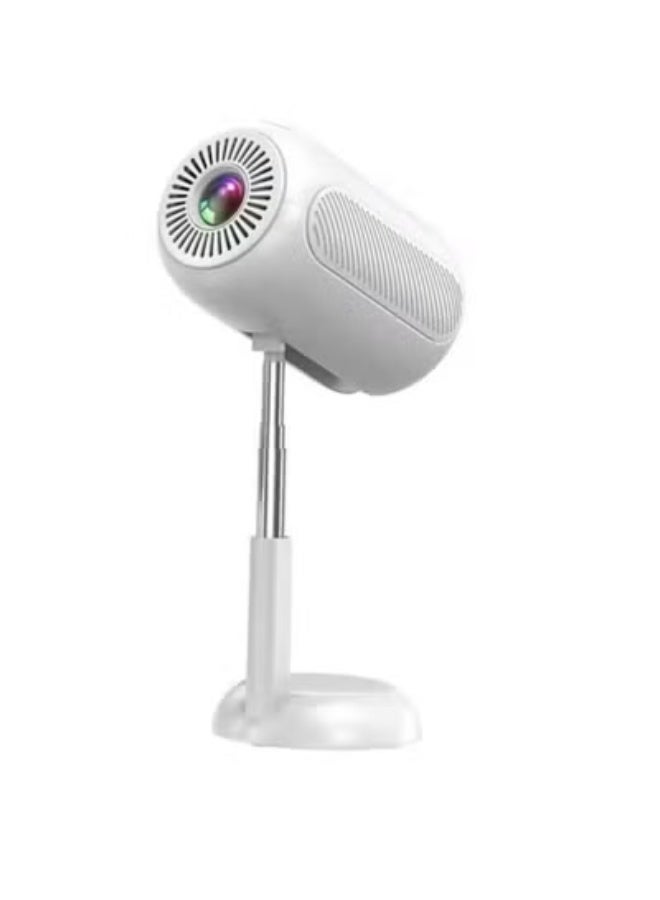 Smartbarry HT10 Intelligent 4K LED Projector – Portable Smart Home & Outdoor Projector with WiFi & Bluetooth, HDMI/USB/Android/iOS Compatible, Integrated Design for Movies, Gaming, Business & Presentations - Image 1