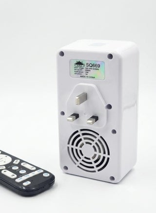 SQ669 Smart Wall Plug-in Quran Speaker, App & Remote Control, Bluetooth Connectivity, 16 Reciters & 18 Translations, White - view 2
