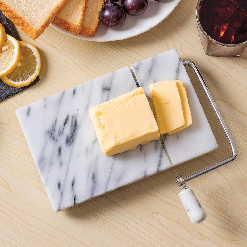 Fox Run Marble Cheese Slicer, White, 1 Replacement Wire, 3841COM - Image 4