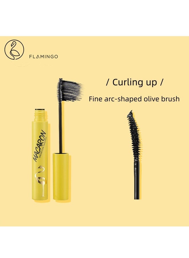 Flamingo Mascara with small brush head waterproof thick slender curling 7.5ML - Image 2