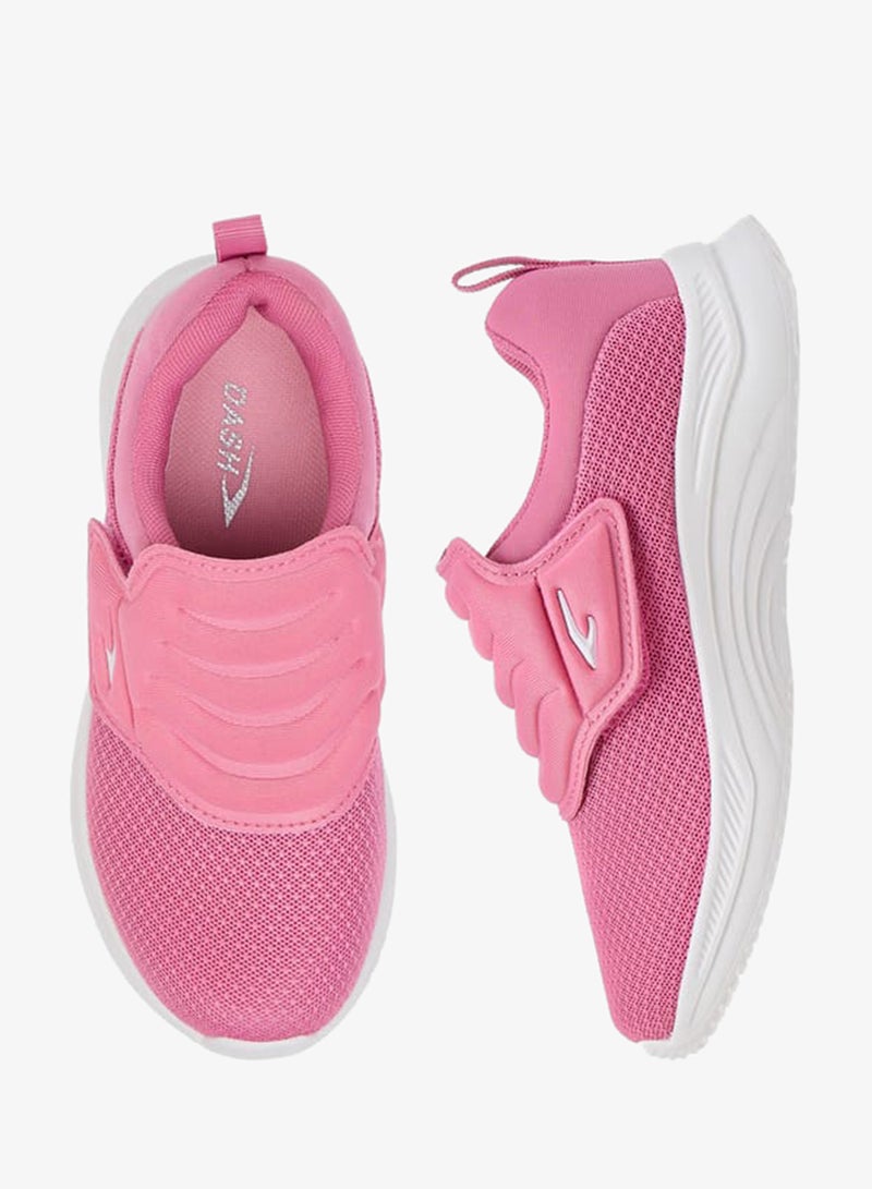 Dash Girls Textured Sneakers Hook and Loop Closure - Image 3