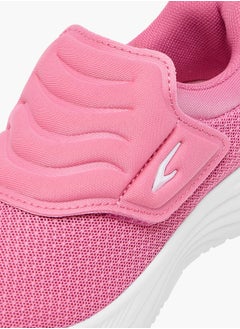 Dash Girls Textured Sneakers Hook and Loop Closure  - Image 4
