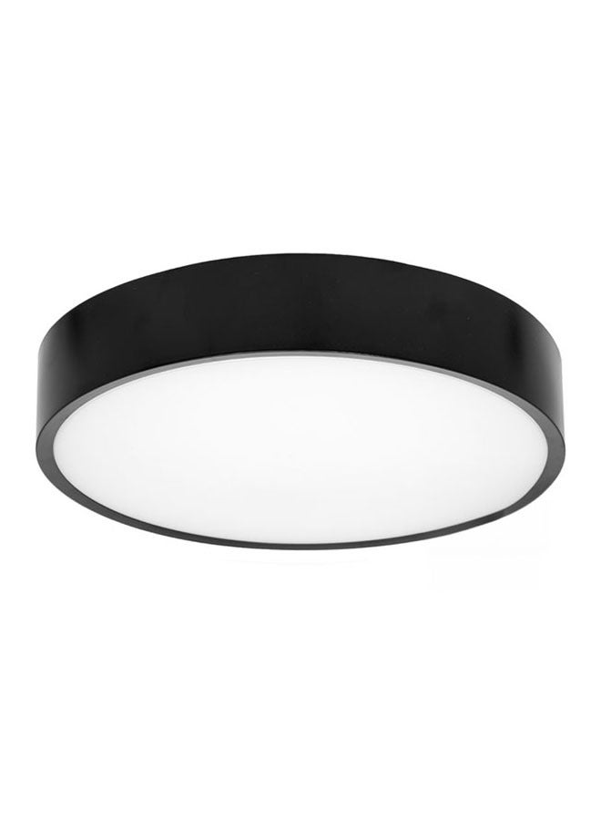 إنارة سيرة إنارة لطش ظاهر دائري بلون فريم أسود 30 سم ورملايت 48 وات 2508D - Image 1