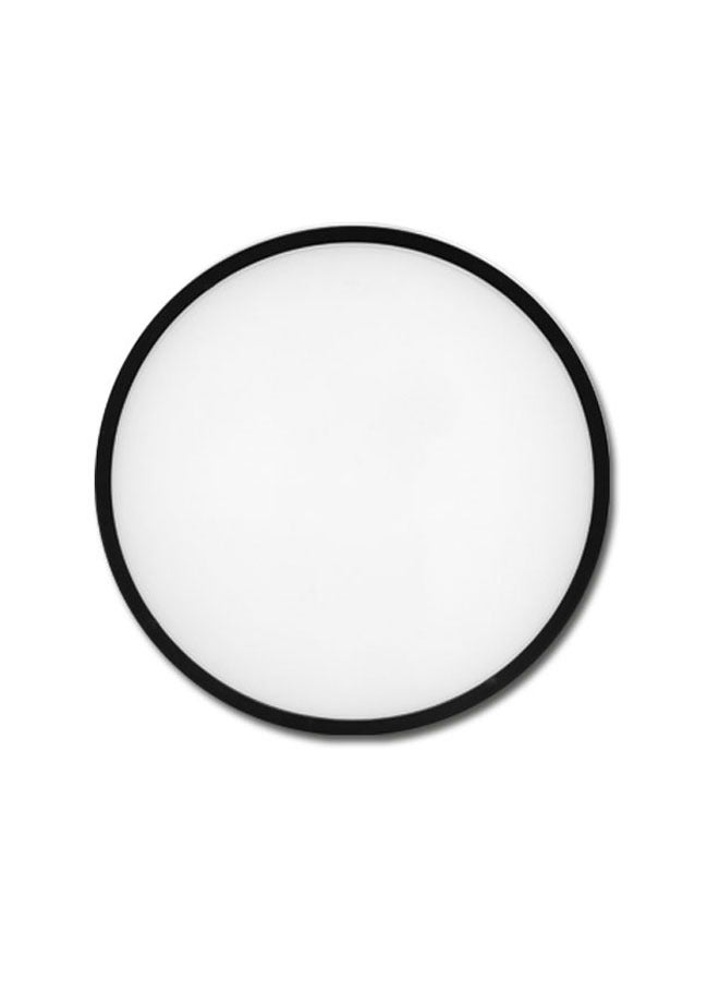 إنارة سيرة إنارة لطش ظاهر دائري بلون فريم أسود 30 سم ورملايت 48 وات 2508D - Image 2