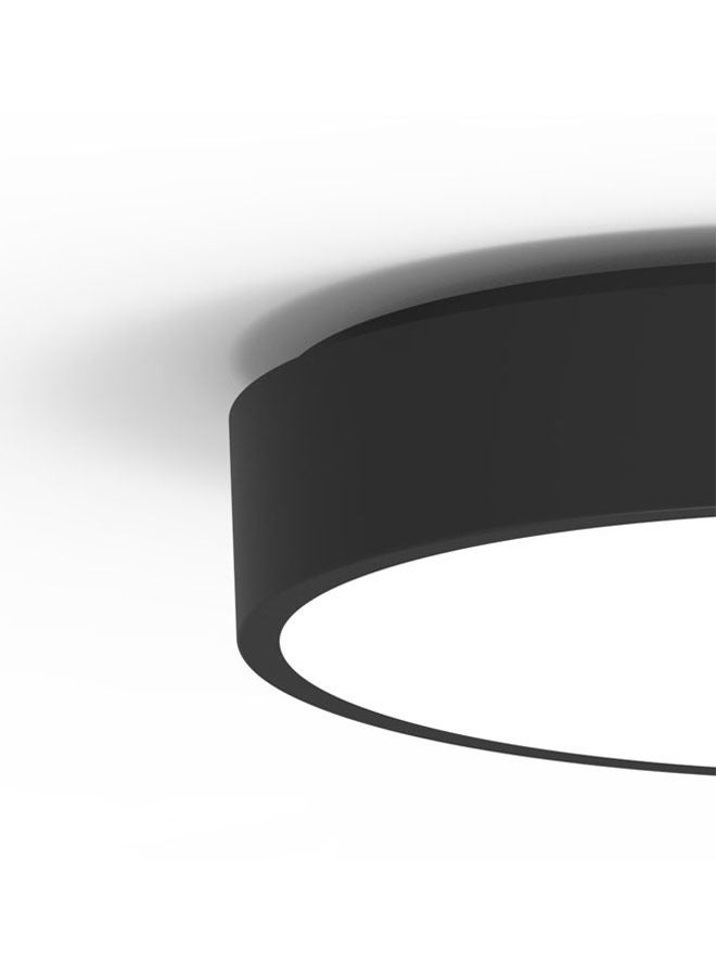 إنارة سيرة إنارة لطش ظاهر دائري بلون فريم أسود 30 سم ورملايت 48 وات 2508D - Image 3