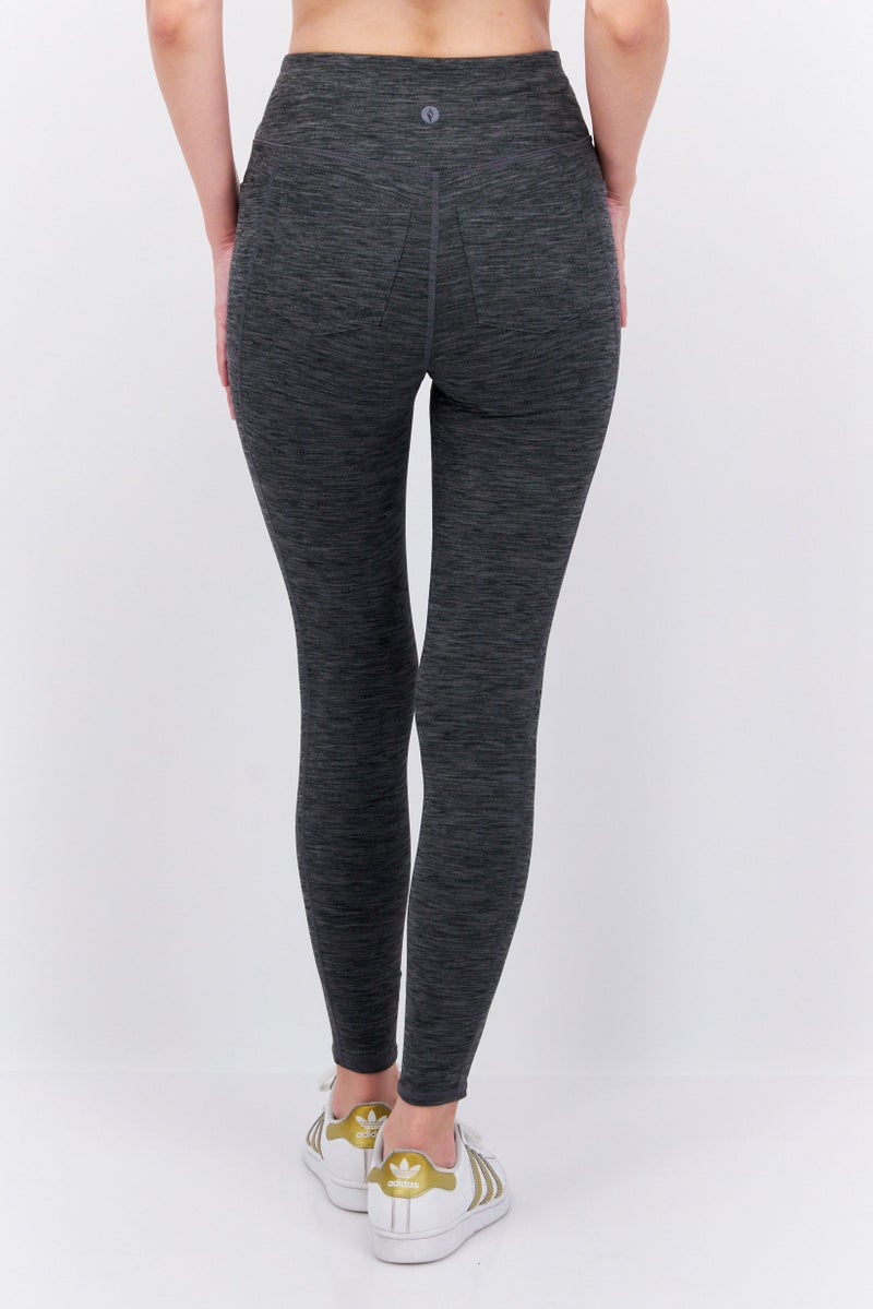 SKECHERS Women Sportswear Fit Training Leggings, Grey - Image 2