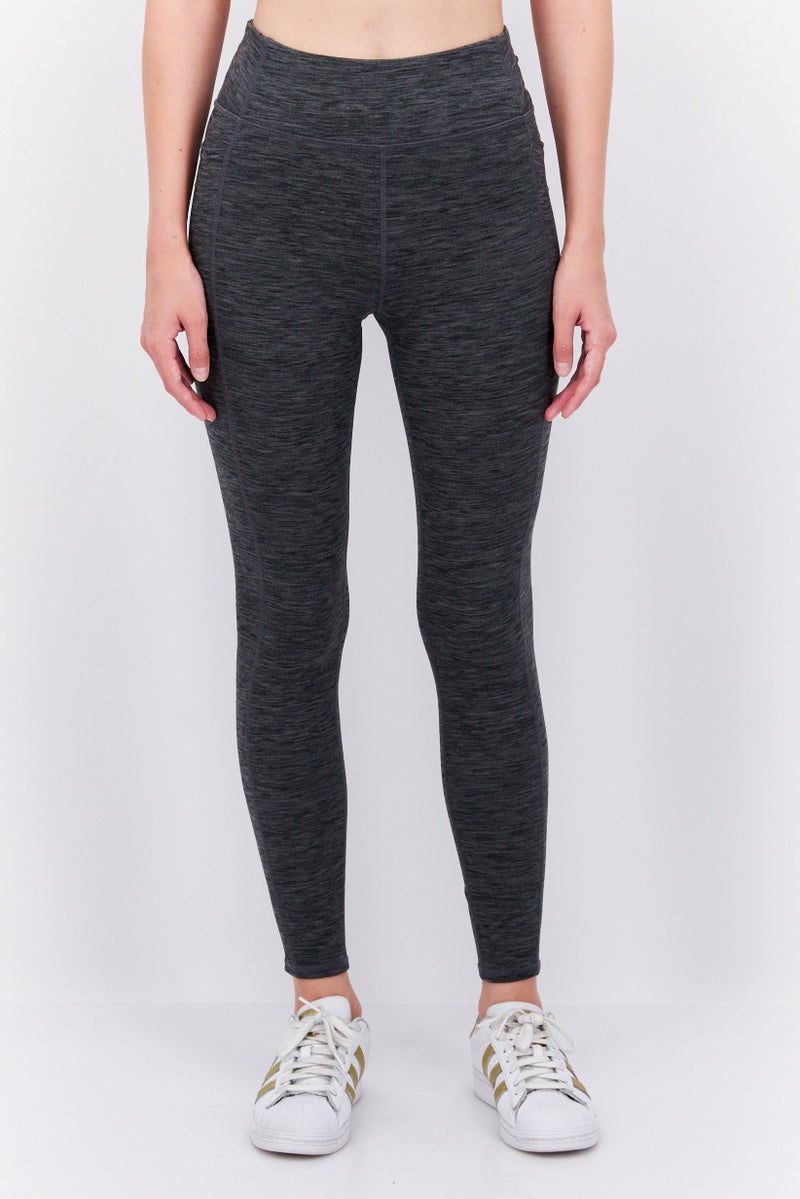 SKECHERS Women Sportswear Fit Training Leggings, Grey - Image 1