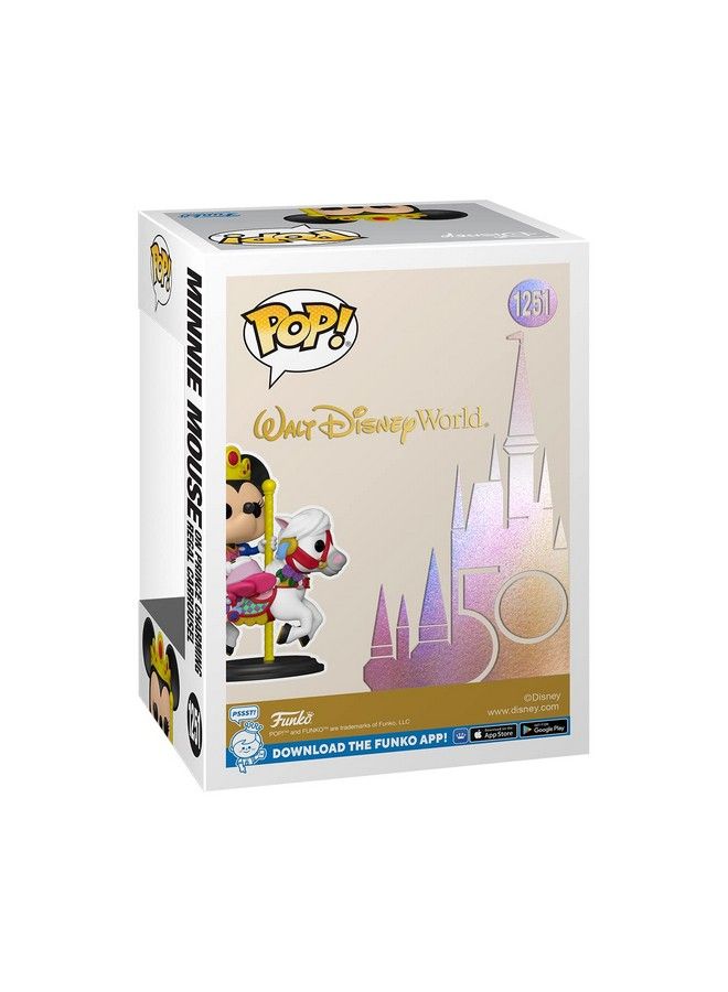 Funko Pop! Disney: Walt Disney World 50Th Anniversary Minnie Carrousel - Image 4