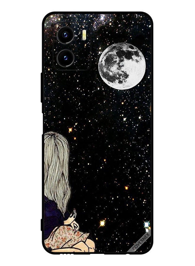Covernex Protective Case Cover For vivo Y15s Looking At Moon - Image 1