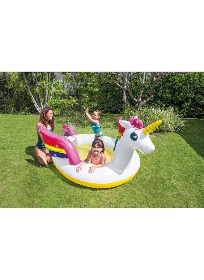INTEX Intex - Mystic Unicorn Spray Pool 272x193x104 cm - 57441NP  - Image 2