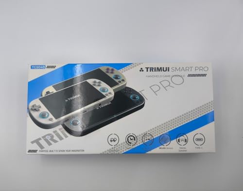 TRIMUI وحدة تحكم الألعاب المحمولة TRIMUI Smart Pro، مشغل ألعاب مصغر متوافق مع أكثر من 20 تنسيقًا من الألعاب وشاشة IPS عالية الدقة بحجم 5 بوصات، وحدة تحكم ألعاب فيديو محمولة (أسود 64G) - Image 4