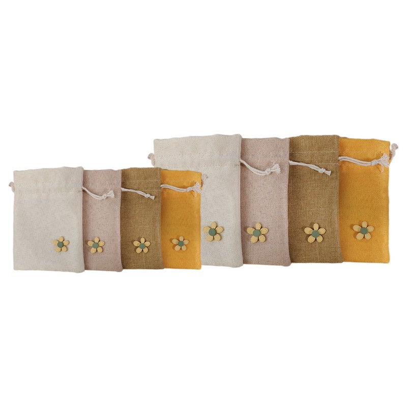 8pcs Empty Scented Flower Pouch Dried Flower Sachet Bag Refillable Lavender Sachet Bag - Image 5