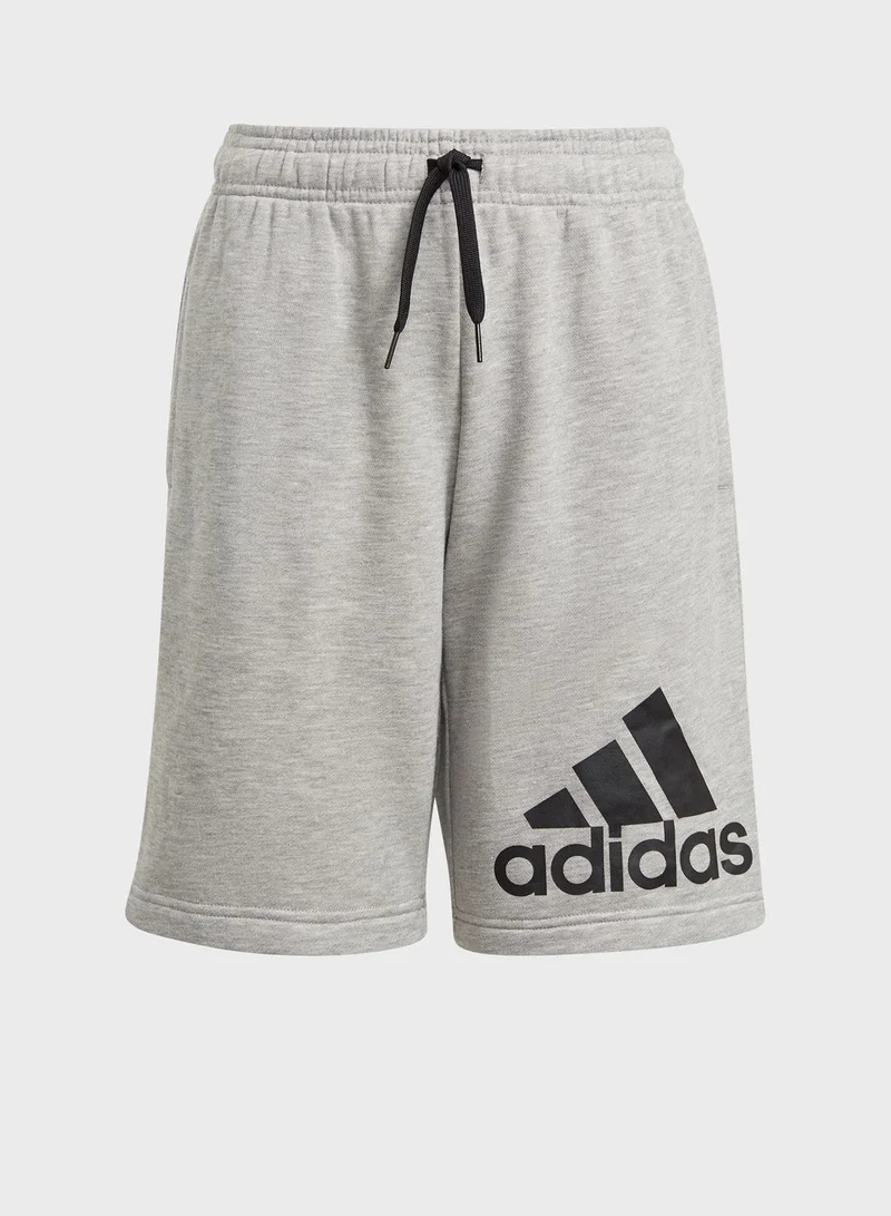 adidas شورت بخصر مطاطي