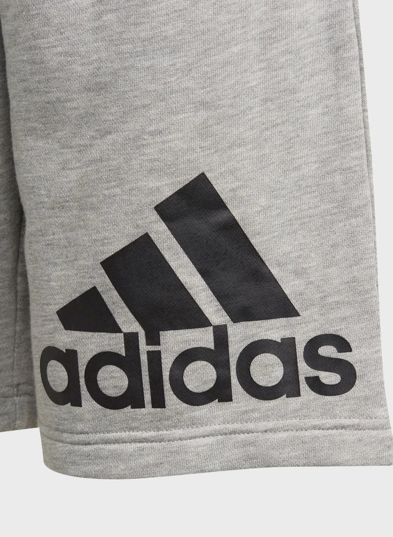 adidas شورت بخصر مطاطي