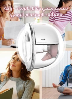 YOUHA Wearable Electric Breast Pump – Smart & Portable for Effortless Milk Pumping!  - Image 2
