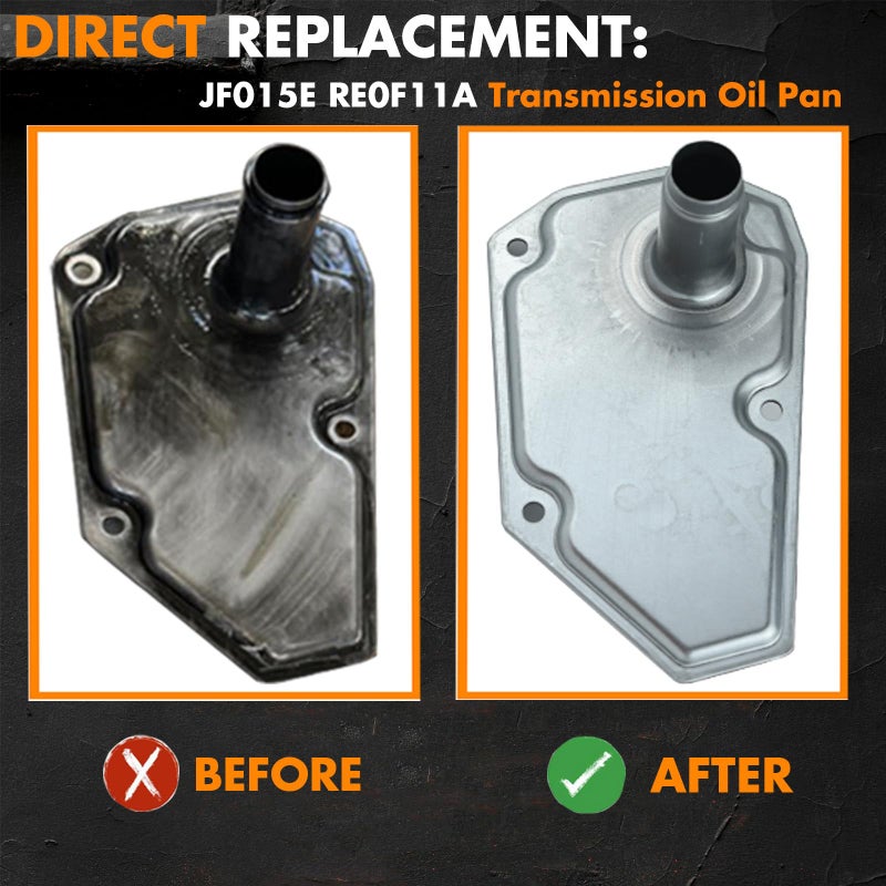 MEMOEO RE0F11A CVT Transmission Filter Oil Pan Gasket Kit Compatible With Nissan 2013-2019 Sentra 1.8L,2012-2019 Versa 1.6L,2014-2019 Versa Note 1.6L 33010-JF015 31726-28X0A 31726-3JX0A 19318012 - Image 5