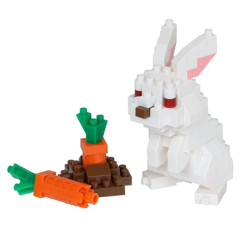 nanoblock - Animal - Rabbit, Collection Series Building Kit - Image 1