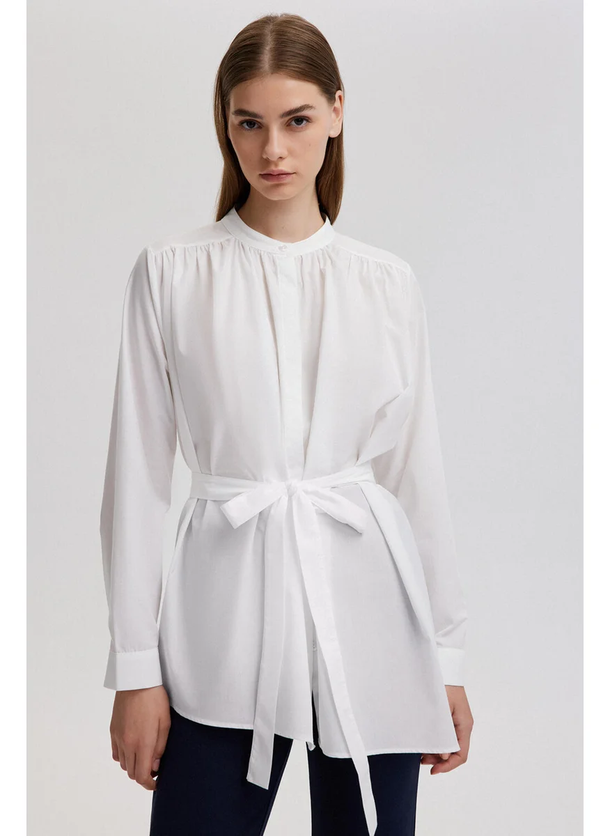 Touche Belted Shirt