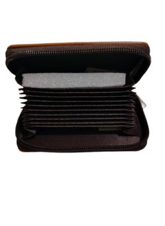 Generic Leather Zipper Wallet for Men Small 11 Card Holder  - Image 2