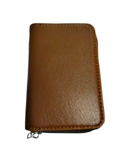 Generic Leather Zipper Wallet for Men Small 11 Card Holder  - Image 3