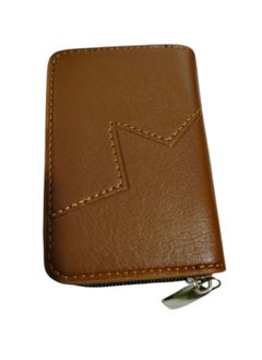 Generic Leather Zipper Wallet for Men Small 11 Card Holder  - Image 4