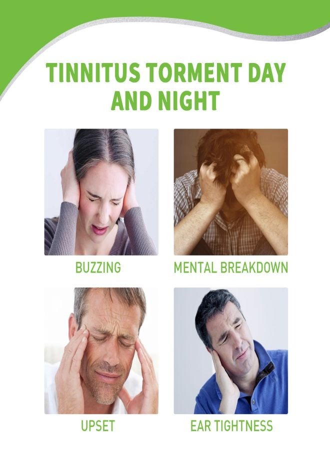Jaysuing Tinnitus Relief for Ringing Ears, Tinnitus Relief Patches, Natural Herbal Formula Relieves Earaches, Improves Hearing& Boost Blood Circulation,Gives You a Peaceful Sleep 12 PCS - Image 4