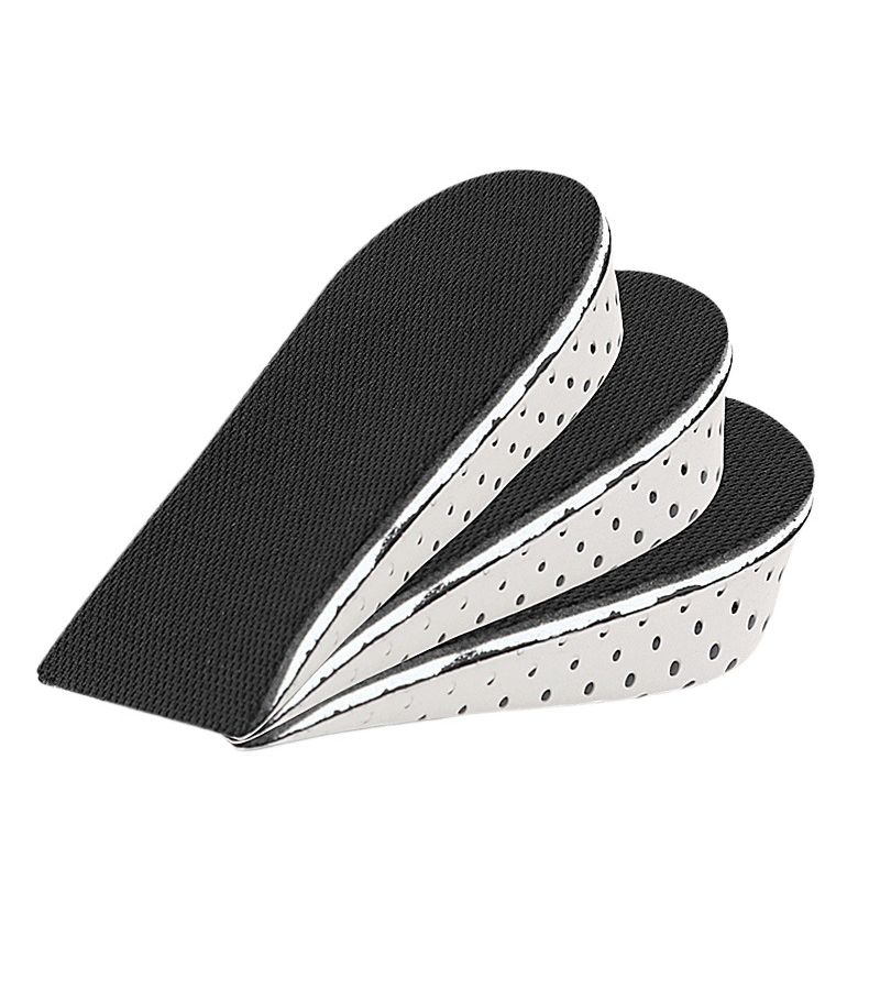 Black 1.57inch EVA Insole Half Pads Breathable Shock Absorbing Height Increasing Insoles - Image 4