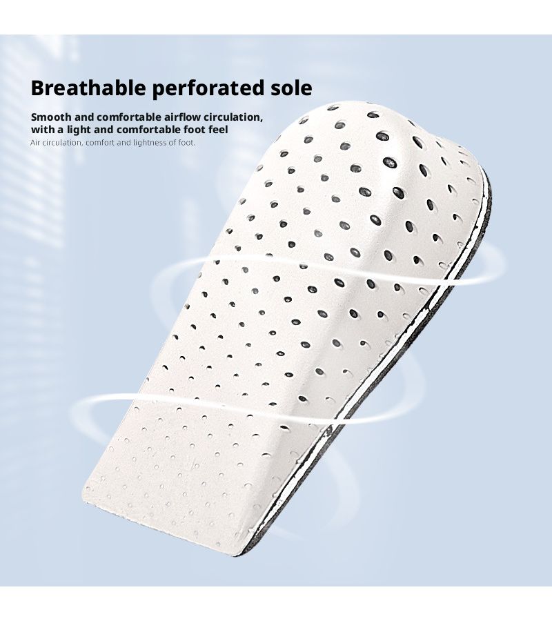 Black 1.57inch EVA Insole Half Pads Breathable Shock Absorbing Height Increasing Insoles - Image 3