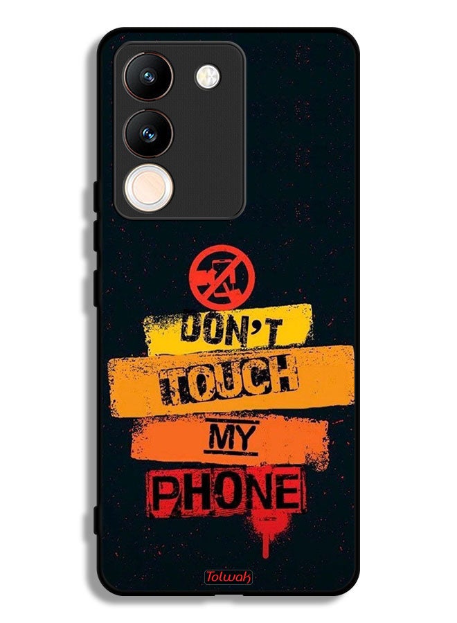 Tolwak vivo Y200 Protective Case Cover Do Not Touch My Phone - Image 1